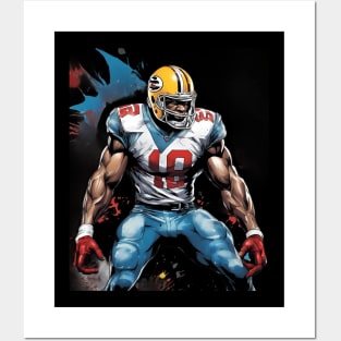 High School American Football Posters and Art